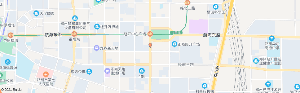 郑州经开第八大街广场南路_公交站地图_郑州公交_妙搜公交查询2024