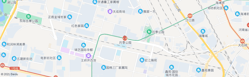 郑州西站北街西站路_公交站地图_郑州公交_妙搜公交查询2024