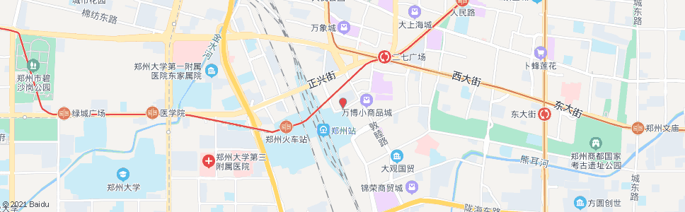 郑州火车站(北港湾)_公交站地图_郑州公交_妙搜公交查询2024