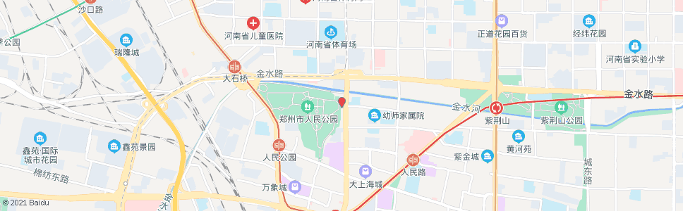 郑州公园东门_公交站地图_郑州公交_妙搜公交查询2024