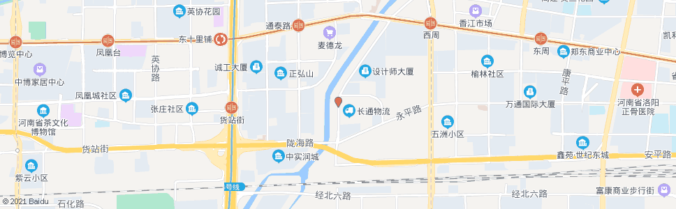 郑州七里河南路西刘街_公交站地图_郑州公交_妙搜公交查询2024