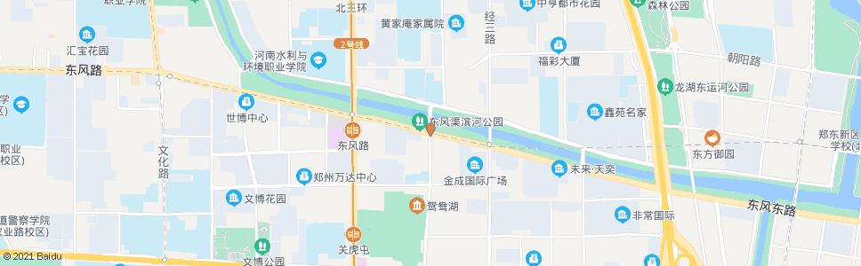 郑州政七街东风路_公交站地图_郑州公交_妙搜公交查询2024