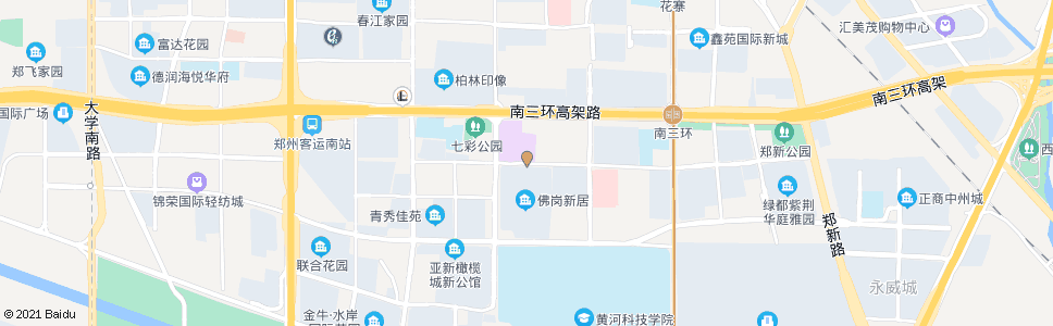 郑州佛岗新居(北门)_公交站地图_郑州公交_妙搜公交查询2024