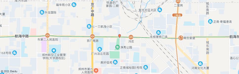 郑州碧云路航海路站_公交站地图_郑州公交_妙搜公交查询2024