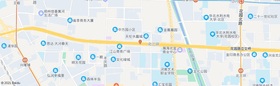 郑州北三环中方园路站_公交站地图_郑州公交_妙搜公交查询2024