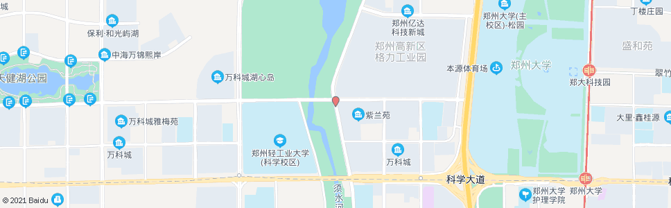 郑州须水河东路枫香街_公交站地图_郑州公交_妙搜公交查询2024