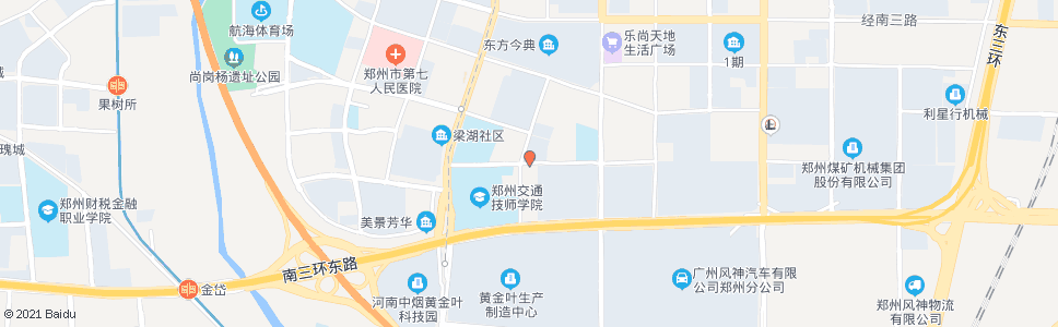 郑州经开第五大街经南六路_公交站地图_郑州公交_妙搜公交查询2024