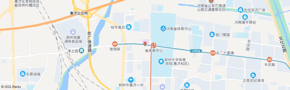 郑州文化路三全路南_公交站地图_郑州公交_妙搜公交查询2024