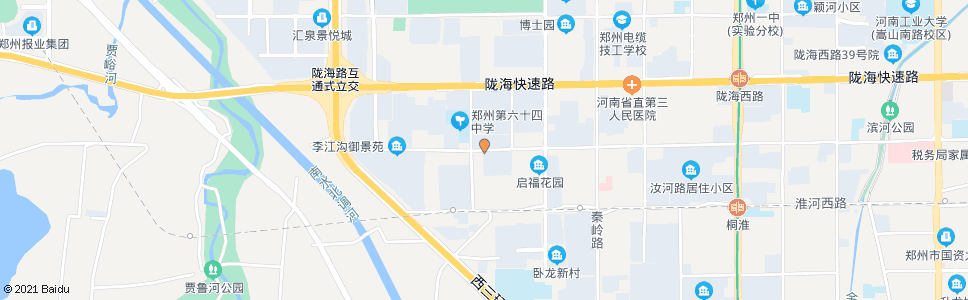 郑州汝河西路_公交站地图_郑州公交_妙搜公交查询2024