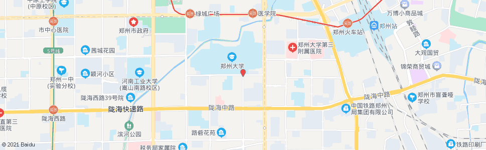 郑州桃源路大学路_公交站地图_郑州公交_妙搜公交查询2024