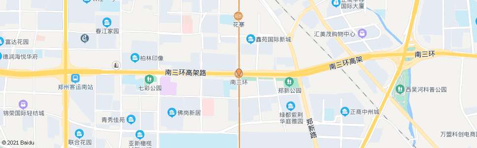 郑州大学路南三环_公交站地图_郑州公交_妙搜公交查询2024