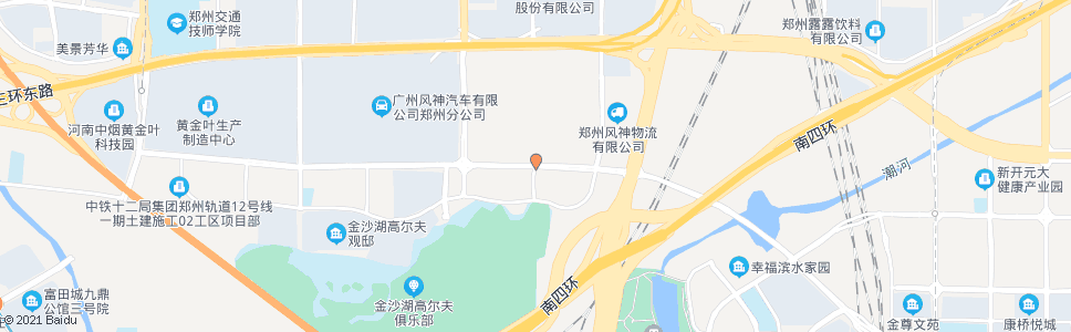 郑州经南八路经开第八大街_公交站地图_郑州公交_妙搜公交查询2024