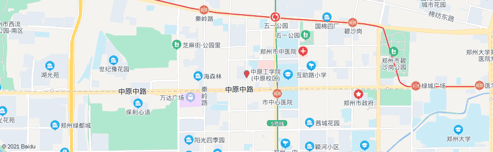 郑州前进路中原路北_公交站地图_郑州公交_妙搜公交查询2024