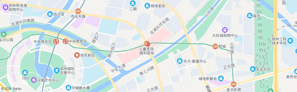 郑州农业东路平安大道_公交站地图_郑州公交_妙搜公交查询2024