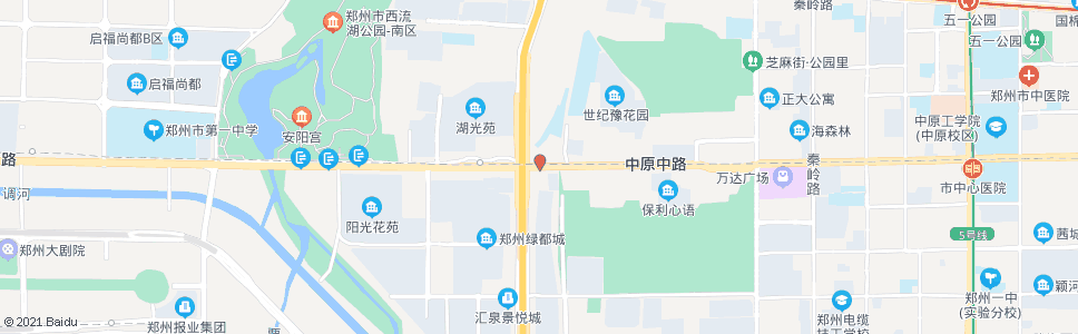 郑州中原路西三环站(市财经学校)_公交站地图_郑州公交_妙搜公交查询2024