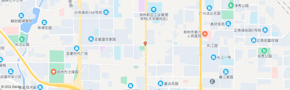 郑州大学路长江路站_公交站地图_郑州公交_妙搜公交查询2024