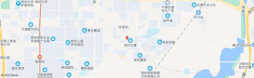 郑州合欢街金梭路_公交站地图_郑州公交_妙搜公交查询2024