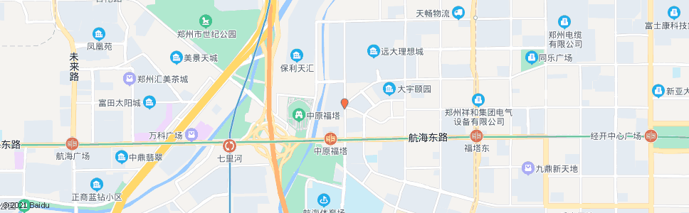 郑州朝凤路经北二路_公交站地图_郑州公交_妙搜公交查询2024