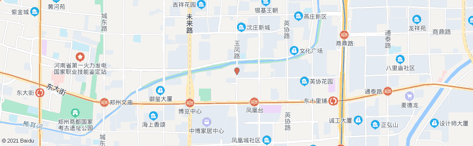 郑州玉凤路凤鸣路_公交站地图_郑州公交_妙搜公交查询2024