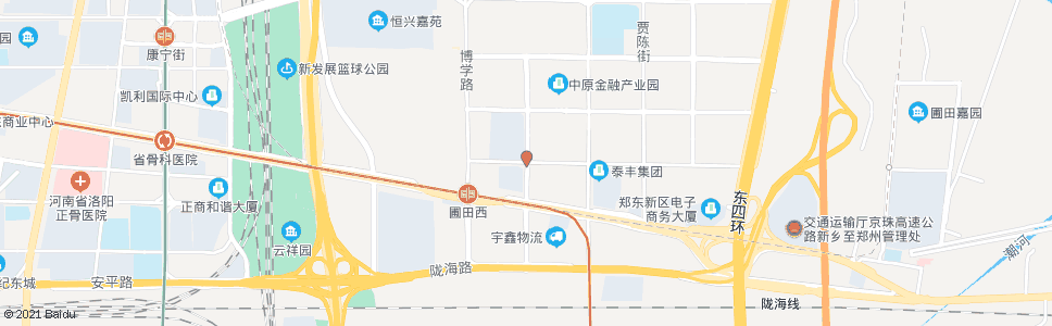 郑州汉风路潭南街_公交站地图_郑州公交_妙搜公交查询2024
