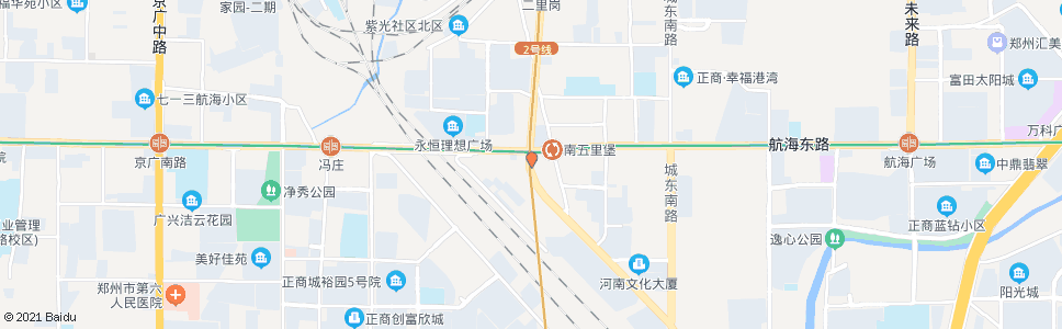 郑州紫荆山路航海路站_公交站地图_郑州公交_妙搜公交查询2024