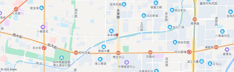 郑州商城路未来路_公交站地图_郑州公交_妙搜公交查询2024