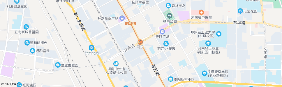 郑州南阳路东风路站_公交站地图_郑州公交_妙搜公交查询2024