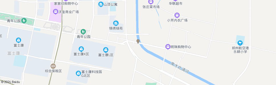 郑州张庄跨渠公路桥西_公交站地图_郑州公交_妙搜公交查询2024