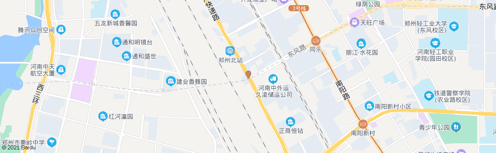 郑州沙口路东风路_公交站地图_郑州公交_妙搜公交查询2024