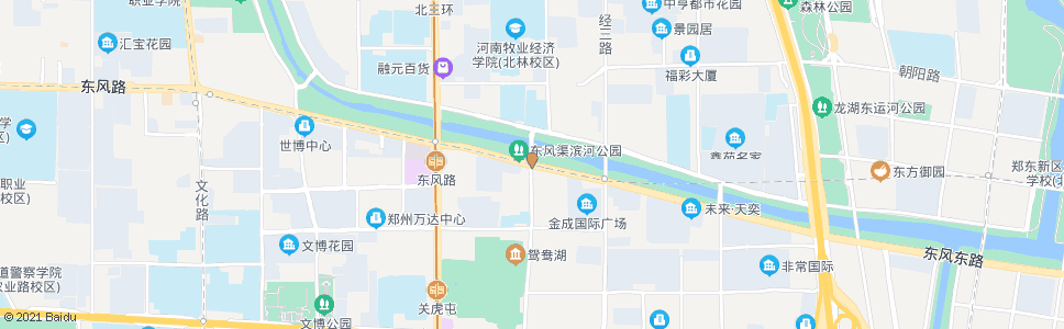 郑州东风路政七街_公交站地图_郑州公交_妙搜公交查询2024