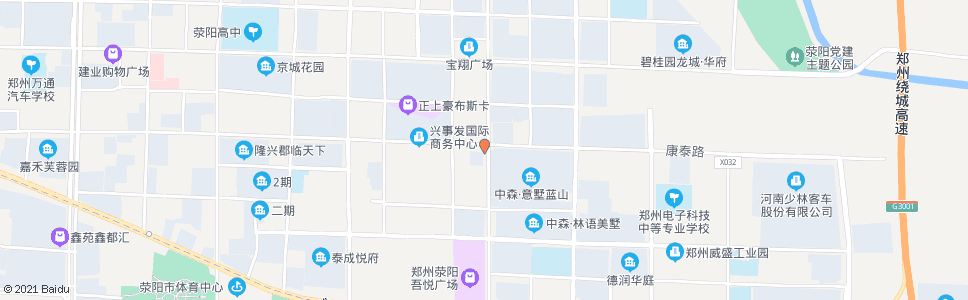 郑州荥泽大道康泰路口_公交站地图_郑州公交_妙搜公交查询2024