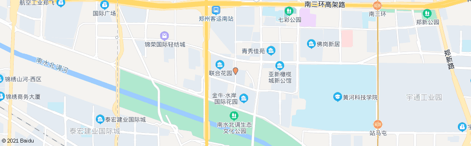郑州联合花园社区_公交站地图_郑州公交_妙搜公交查询2024