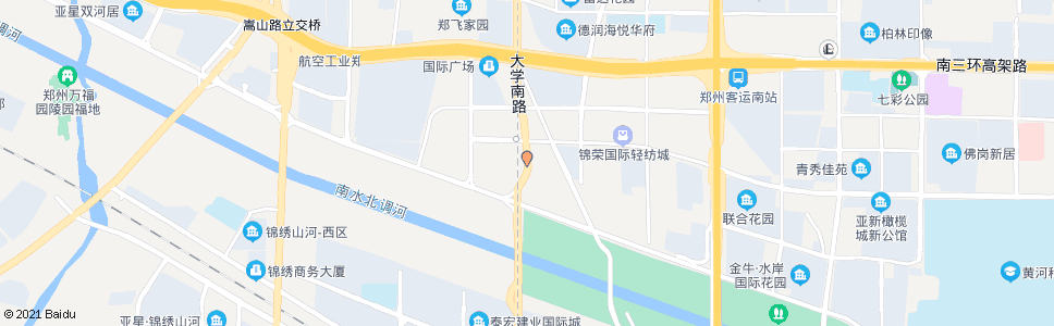 郑州大学南路漓江路_公交站地图_郑州公交_妙搜公交查询2024