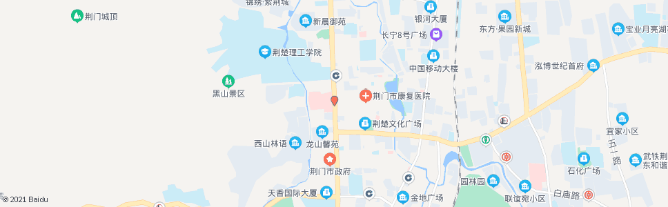 荆门市二医_公交站地图_荆门公交_妙搜公交查询2025