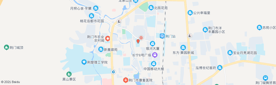 荆门市一中_公交站地图_荆门公交_妙搜公交查询2025