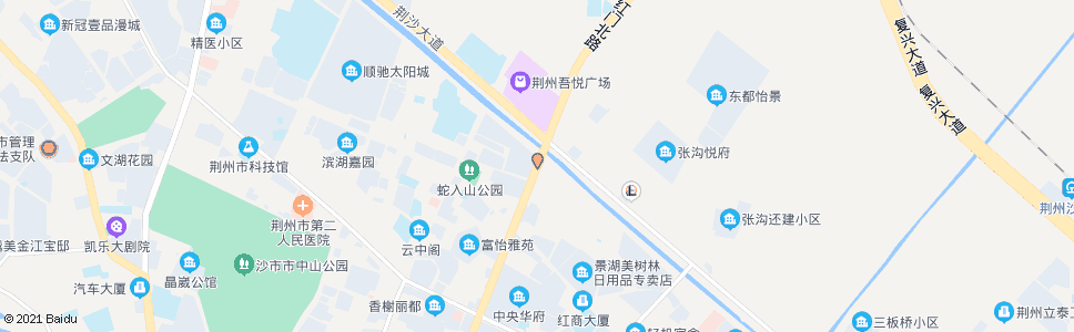 荆州红门路桥_公交站地图_荆州公交_妙搜公交查询2024