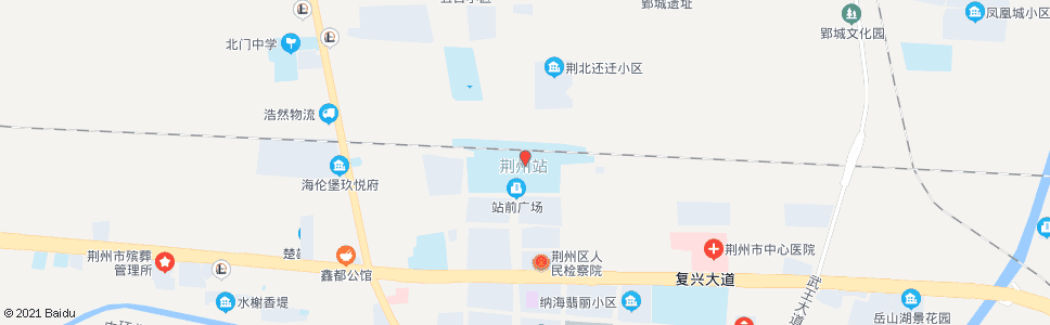 荆州巨鲸_公交站地图_荆州公交_妙搜公交查询2024