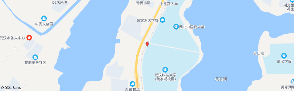 武汉黄家湖西路黄家湖_公交站地图_武汉公交_妙搜公交查询2024