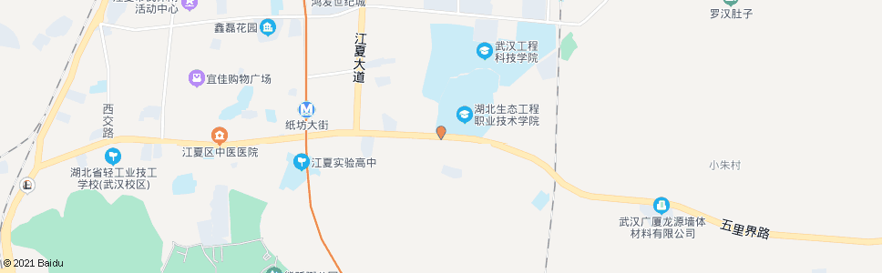 武汉湖北生态学院_公交站地图_武汉公交_妙搜公交查询2024