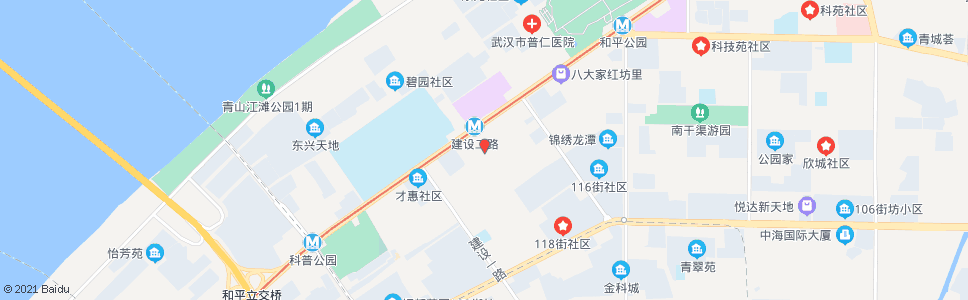 武汉建设二路和平大道_公交站地图_武汉公交_妙搜公交查询2024