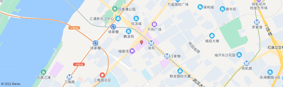 武汉金龙大街张家廖村_公交站地图_武汉公交_妙搜公交查询2024