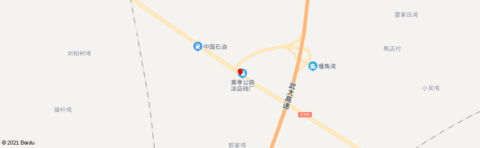 武汉黄孝公路涂店砖厂_公交站地图_武汉公交_妙搜公交查询2024