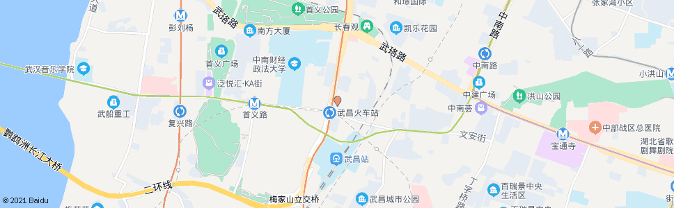 武汉宏基客运站(武昌火车站)_公交站地图_武汉公交_妙搜公交查询2024