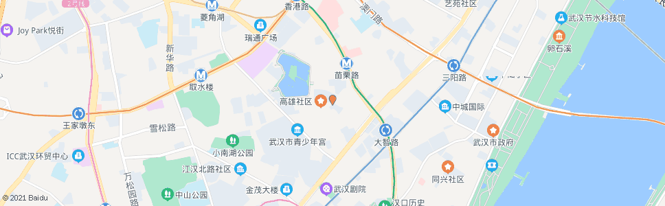 武汉苗栗路高雄路口_公交站地图_武汉公交_妙搜公交查询2024