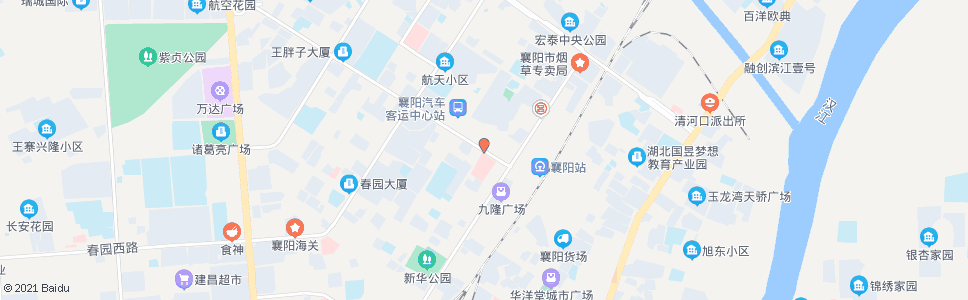 襄阳中心医院北区_公交站地图_襄阳公交_妙搜公交查询2025