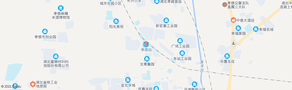 孝感花子店_公交站地图_孝感公交_妙搜公交查询2024