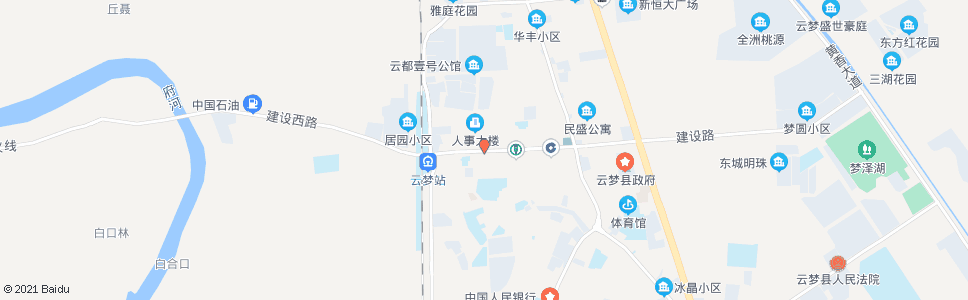 孝感县医院_公交站地图_孝感公交_妙搜公交查询2024