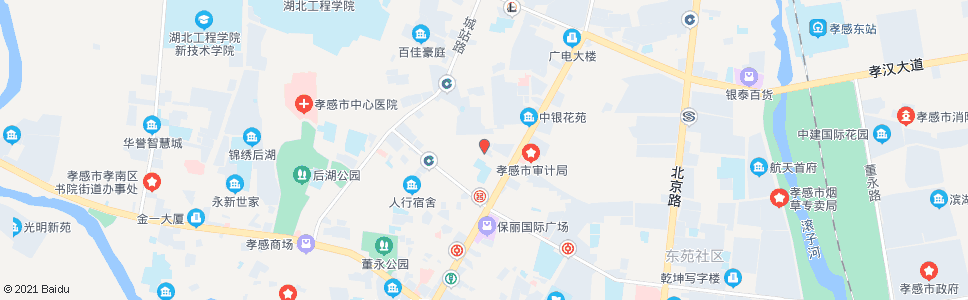 孝感付冲街口_公交站地图_孝感公交_妙搜公交查询2024