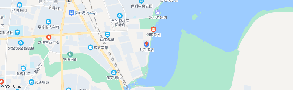 常德共和酒店_公交站地图_常德公交_妙搜公交查询2024