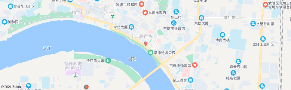 常德排云阁_公交站地图_常德公交_妙搜公交查询2024